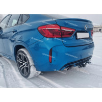Фаркоп Уникар на BMW X6 2015-2019 (F16) пакет М без подрезки бампера Арт. 27937E