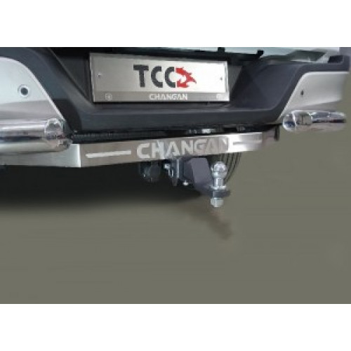 Фаркоп TCC для Changan Hunter Plus 2023- Арт. TCU00385N (нержавеющий шар)