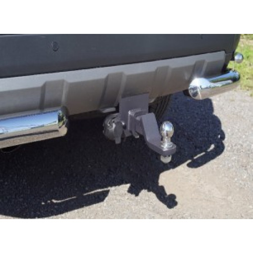 Фаркоп TCC для TOYOTA Land Cruiser 250 Prado 2024- Арт. TCU00423N (нержавеющий шар) (не подходит на комплектацию с функцией "свободные руки")