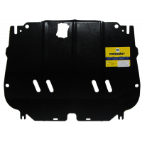 Защита Картера двигателя, КПП MOTODOR для Nissan Qashqai 2006-2014 (I), Сталь 2 мм - Арт. 1434