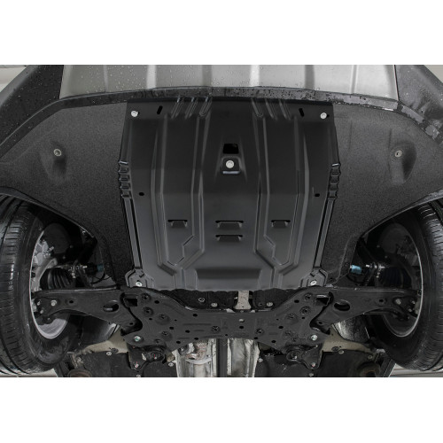 Защита Картера двигателя, КПП АвтоБроня для Hyundai Palisade 2020-, Сталь 45778 мм - Арт. 111.02385.1