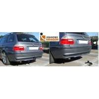 Фаркоп ARAGON на BMW 3 1998–2005  Арт. E0800EV (E46 купе, седан и универсал)