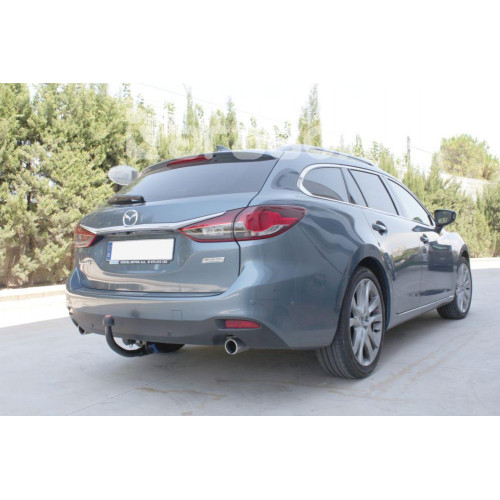 Фаркоп ARAGON на MAZDA 6 2013–  Арт. E4002CV (седан и универсал)