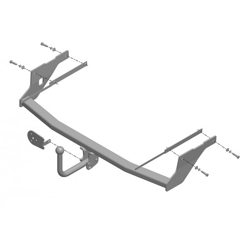 Фаркоп Avtos на FORD Focus II 2004-2011 Арт.FD 25 (универсал)
